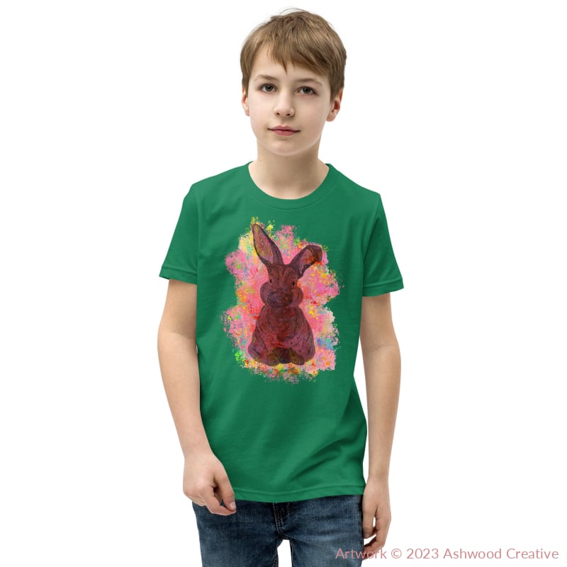 Red Bunny Youth Short Sleeve T-Shirt Kelly / S T-Shirt