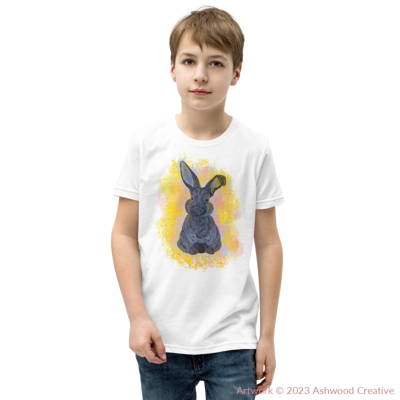 Yellow Bunny Youth Short Sleeve T-Shirt
