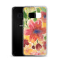 Watercolor Red Flowers Case for Samsung®