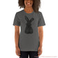Black Bunny Unisex T-Shirt Asphalt / S